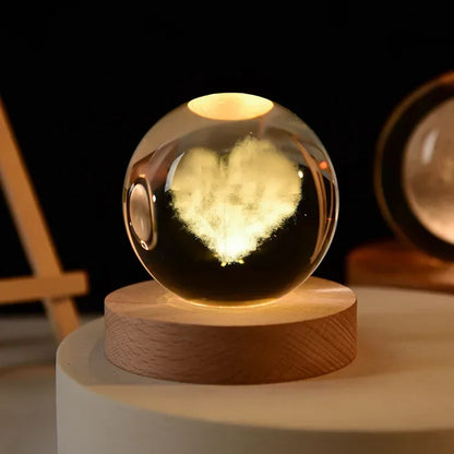 3D-Kristallplaneten-Nachtlicht-Astronomie-Globus
