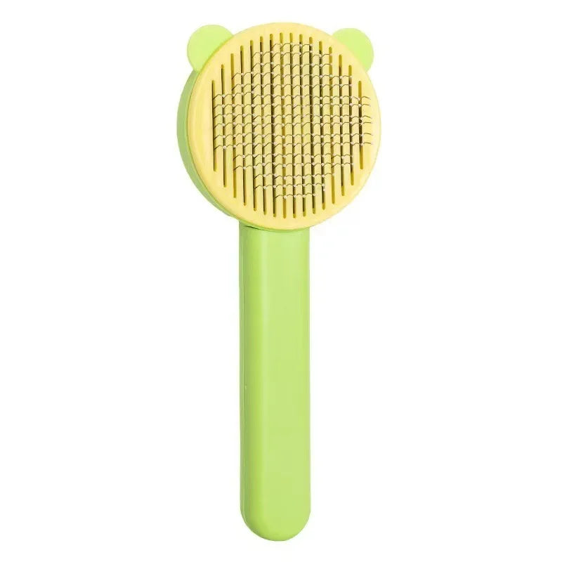 Self Cleaning Cat & Dog Grooming Brush – Pet Hair Remover Brush for Shedding Deshedding Slicker Brush