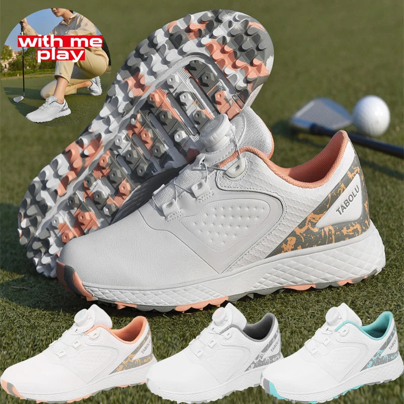 Chaussures de golf sans crampons pour femmes