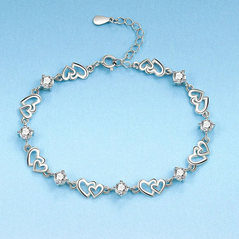 Bracelet femme en argent sterling 925