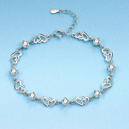 Bracelet femme en argent sterling 925