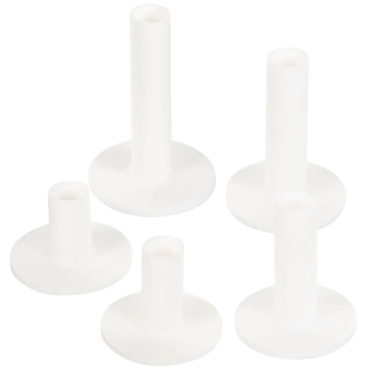 5-teiliges flexibles Golf-Tees-Set aus Silikon