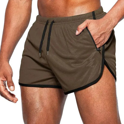 Men’s Breathable Mesh Gym Shorts – Summer Fitness & Casual Sport Shorts