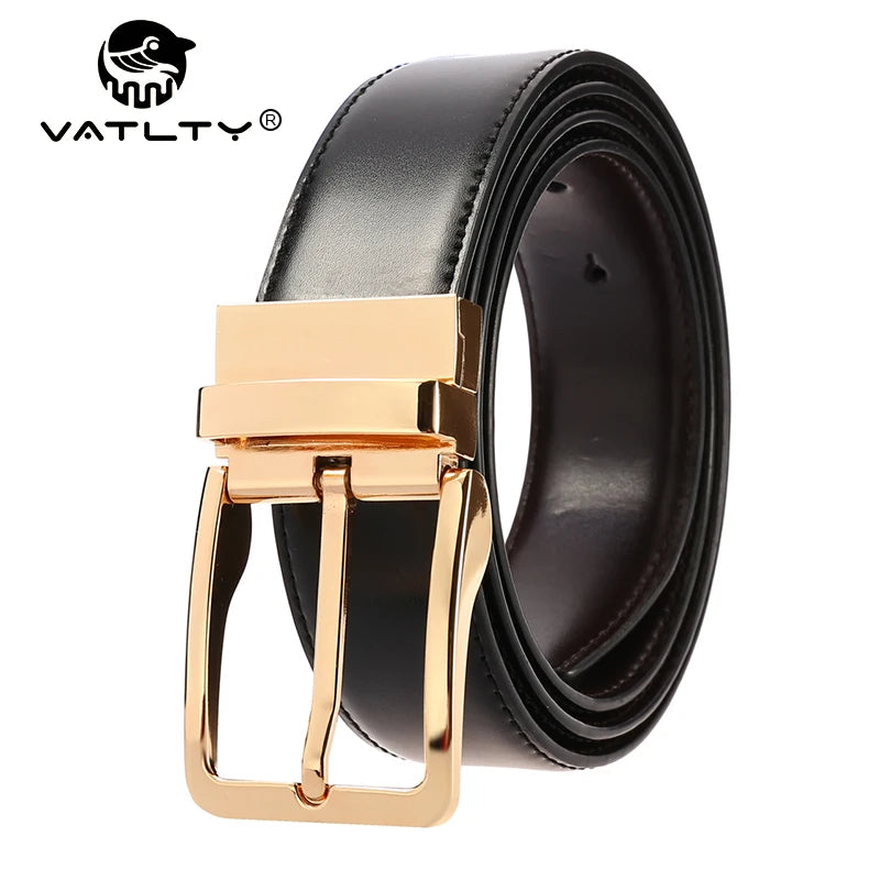 Ceinture réversible en cuir pour hommes pour jeans