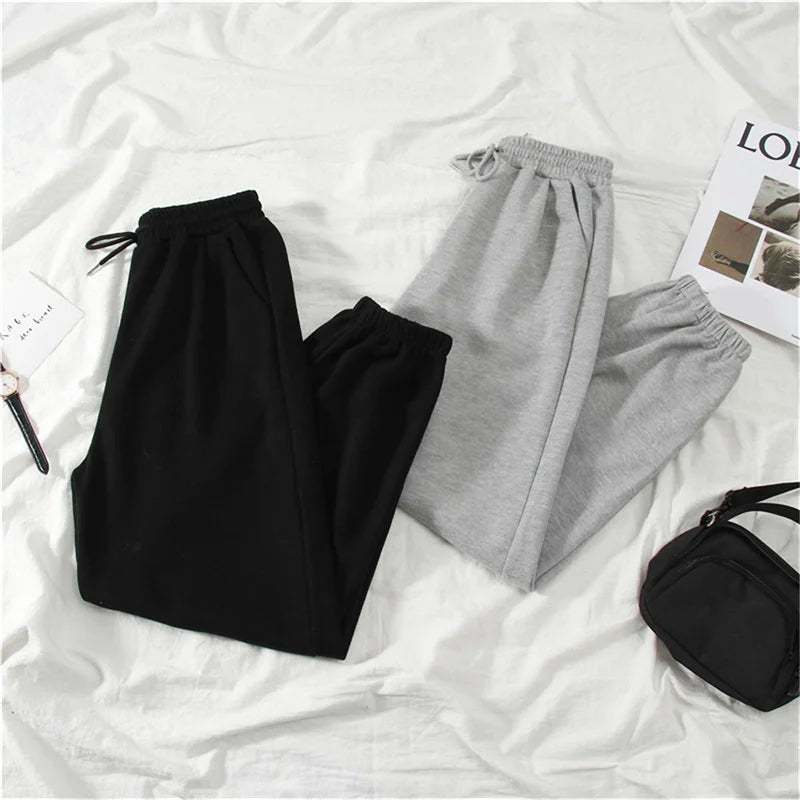 Oversized-Sweatpants für Damen – High-Waist-Streetwear-Sporthose