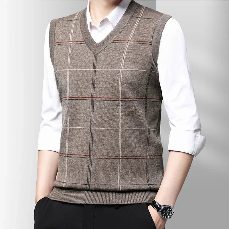 Thickened Casual Sweater Vest for Men