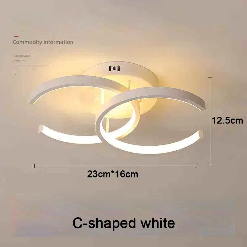 Moderne LED-Streifen-Deckenleuchten für Wohnzimmer