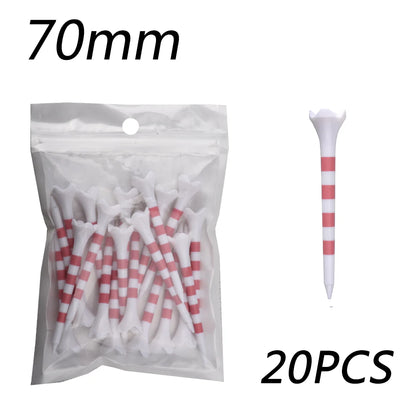 Colored Golf Tee - Durable Four-fork Plastic Golf Tee Set