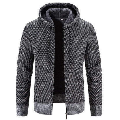 Veste à capuche de baseball slim fit pour homme
