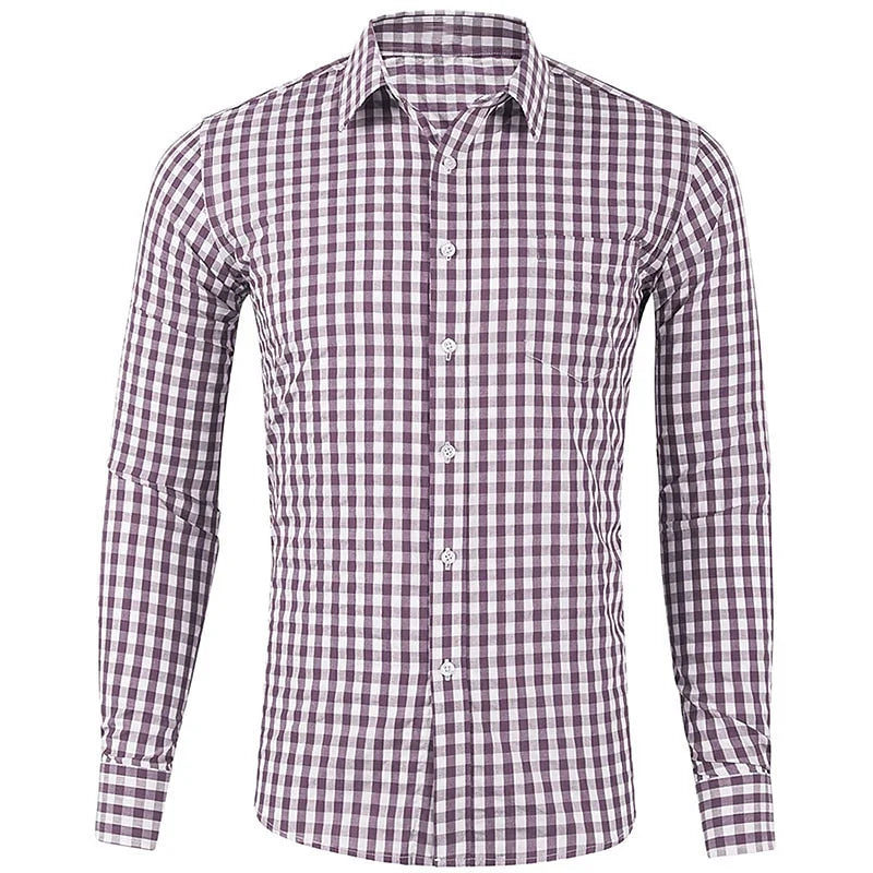 Polo blanc vierge à manches courtes pour homme, chemises décontractées à col