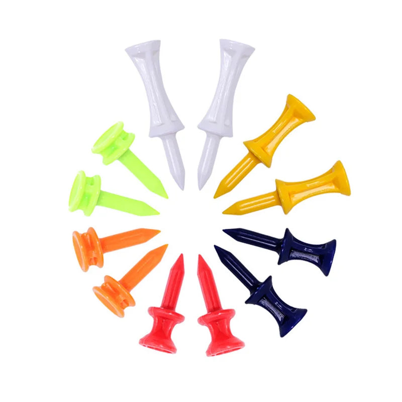 50 Pcs Professional Castle Golf Tees - Pride Golf Tees