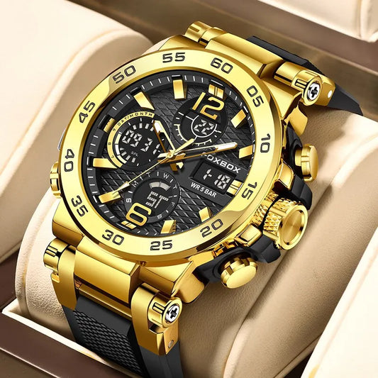 Men's Waterproof Military Chronograph Sports Relogio Watches