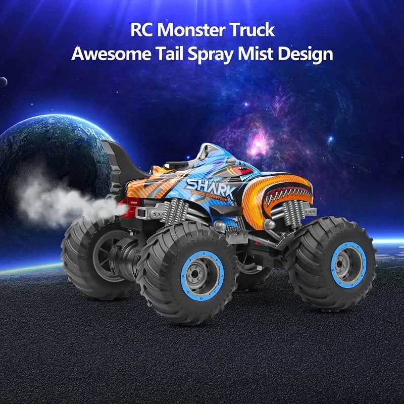 Monster Shark RC  Stunt Car with Sound & Light