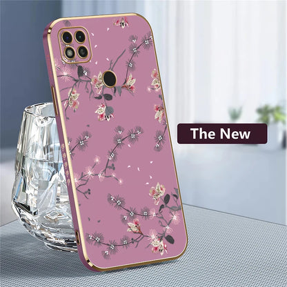 Floral Shockproof Xiaomi Silicone Case
