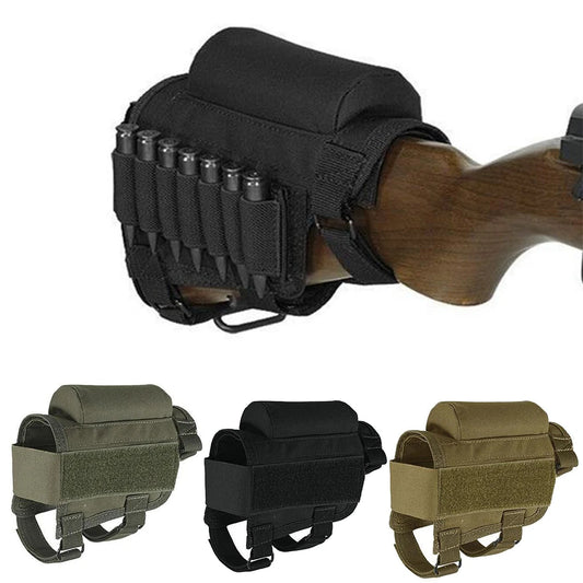 Shotgun Bullets Holder - Cheek Rest Stock Ammo Holder