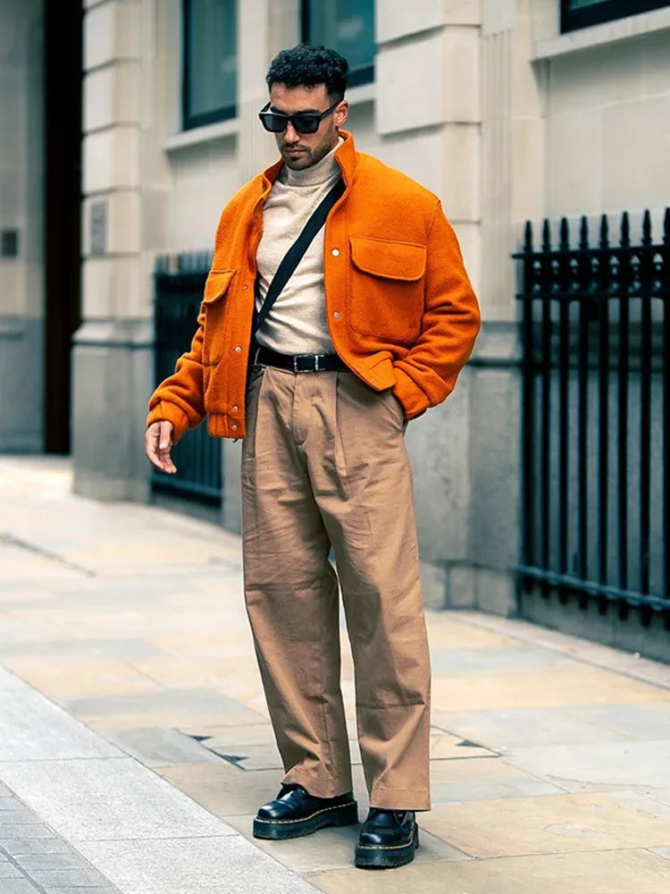 Trendy Single Breasted Jacket for Autumn
