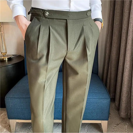 Slim Fit Office Trousers

