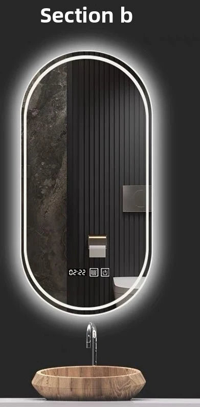 Smart WallHanging Full Body Illuminated Bathroom Mirror