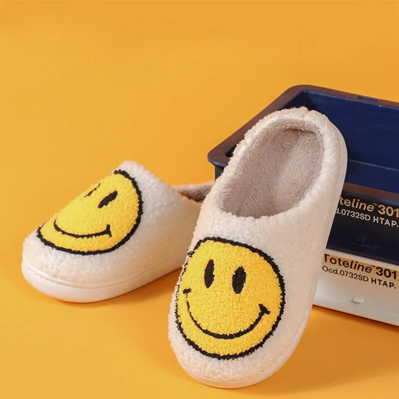 Smiley Pattern Slippers


