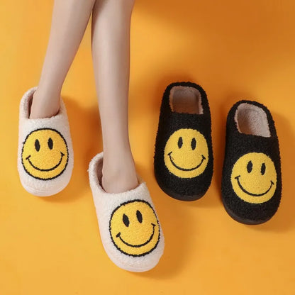 Smiley Pattern Slippers

