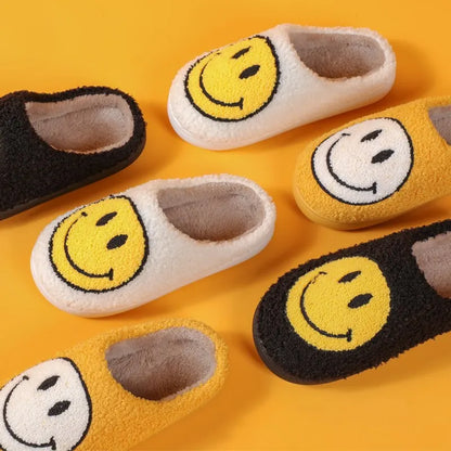 Smiley Pattern Slippers


