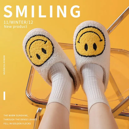 Smiley Pattern Slippers

