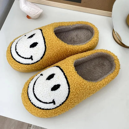 Smiley Pattern Slippers

