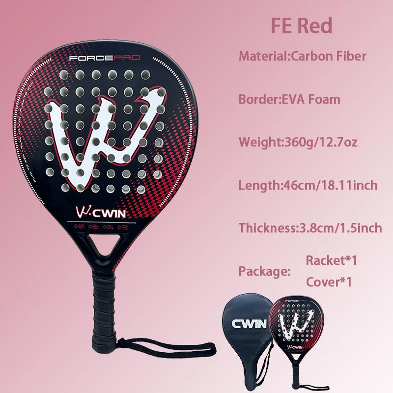 Soft EVA Face Prefessional Training Paddle Tennis Rackets