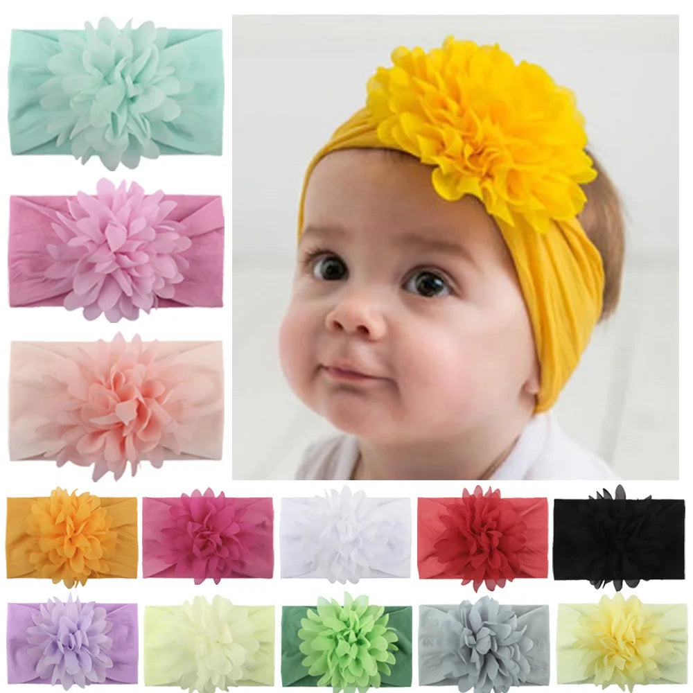 Soft Infant Nylon Baby Headband