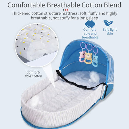 Soft Portable Baby Bed

