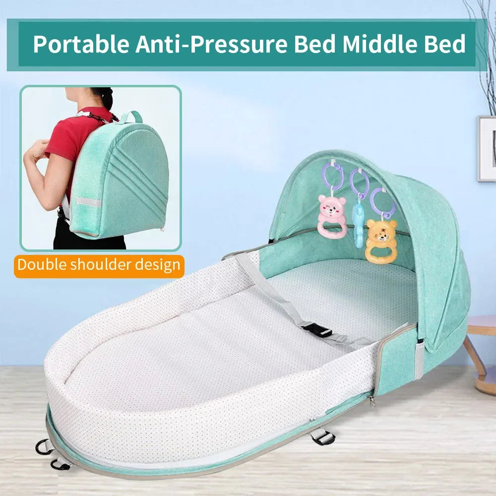 Soft Portable Baby Bed

