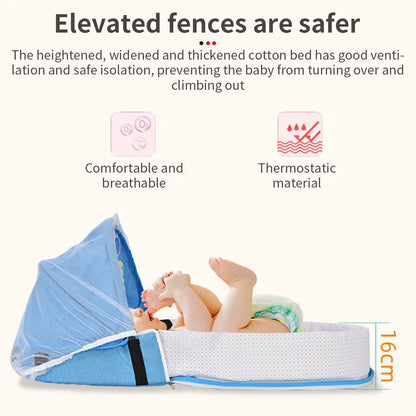 Soft Portable Baby Bed

