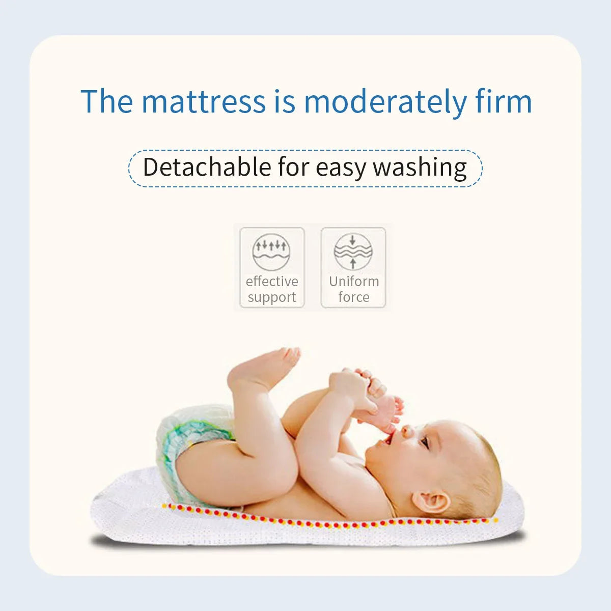 Soft Portable Baby Bed

