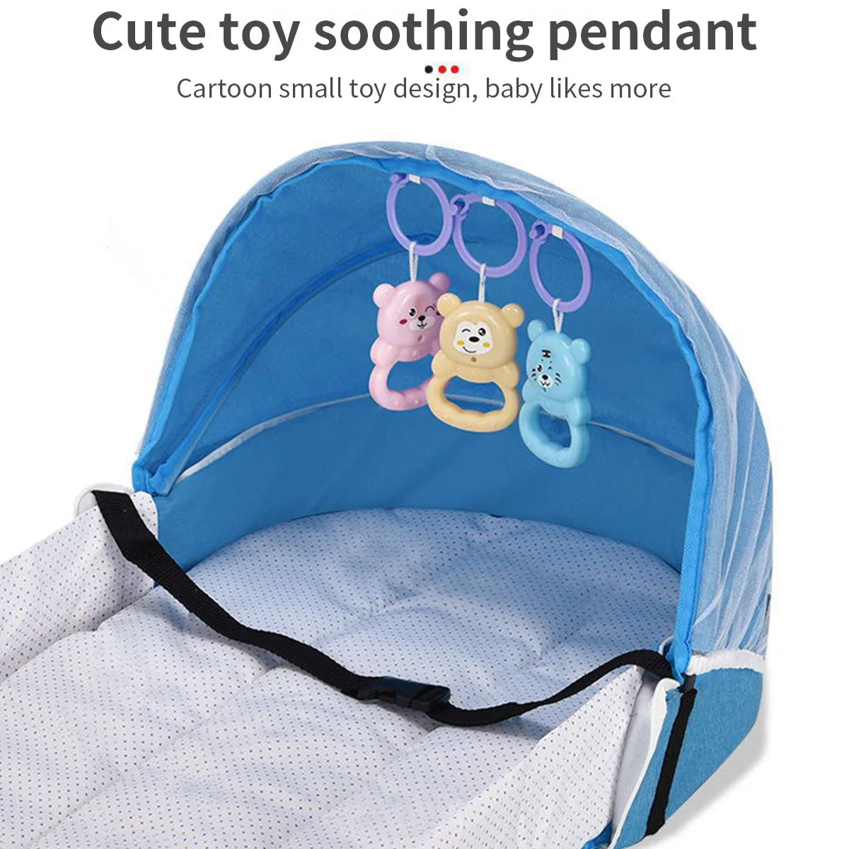 Soft Portable Baby Bed

