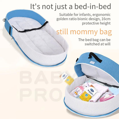 Soft Portable Baby Bed

