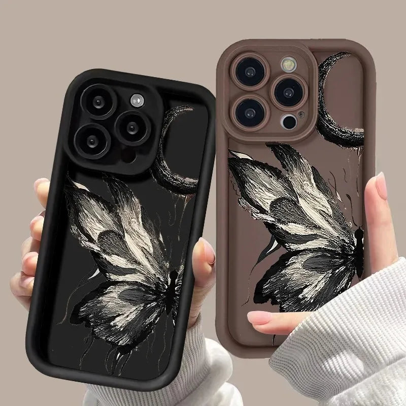 Soft TPU Butterfly Phone Case For Iphone 11