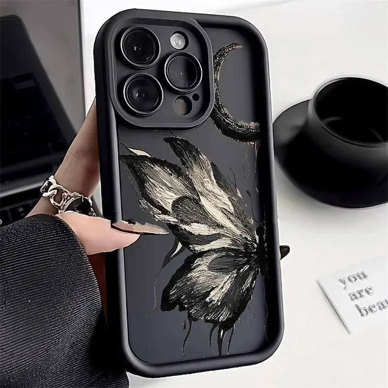 Soft TPU Butterfly Phone Case For Iphone 11