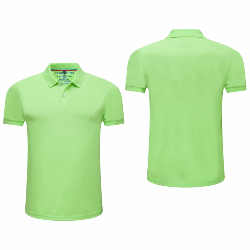 Casual Solid Color Polo Shirt
