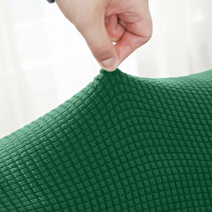 Solid Short Back Chair Covers for Home & Hotel