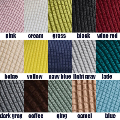 Solid Short Back Chair Covers for Home & Hotel