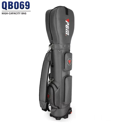 Spacious Golf Club Travel Bag with Built-In Wheels