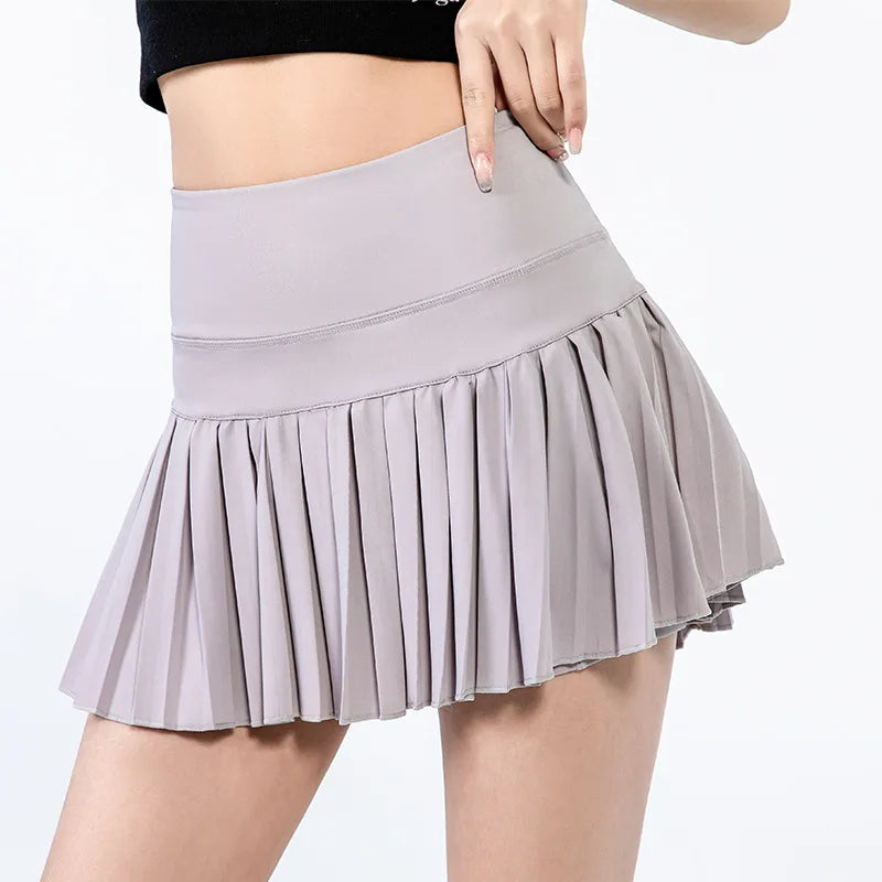 Fashionable Summer Pleated Sports Skirt
