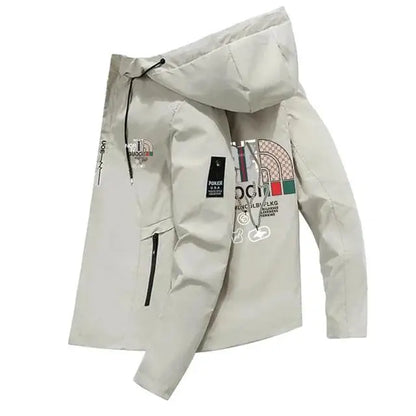 Spring Autumn Fluffy Windproof Men's Hoodie
