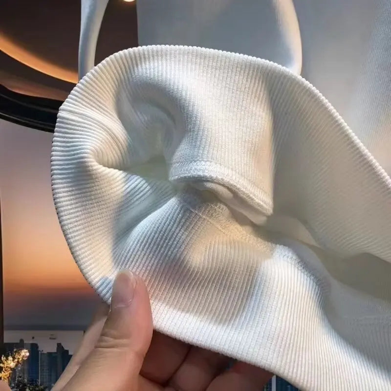 Spring Cotton Sweatshirt - Stylish Korean Casual Sportswear
