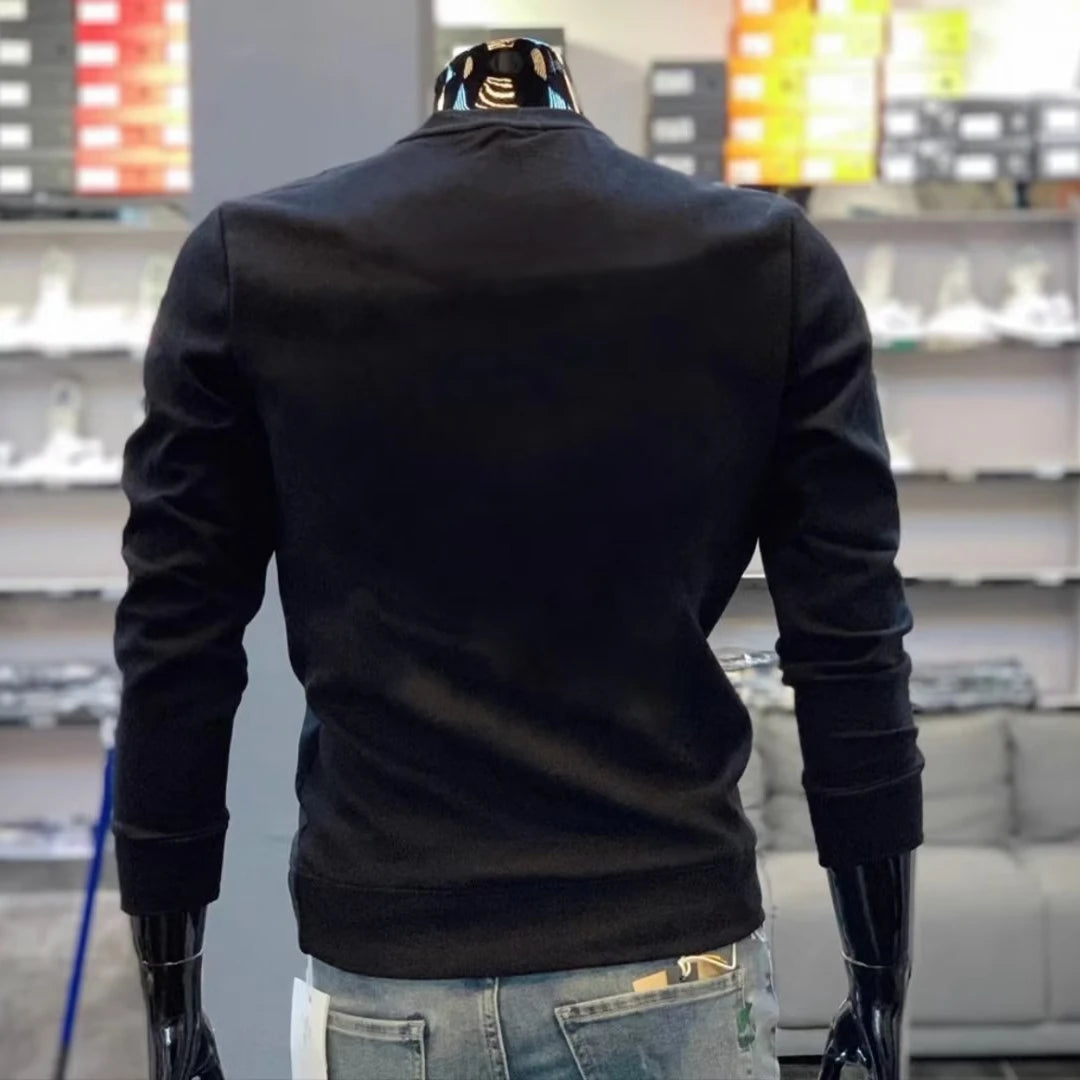 Spring Cotton Sweatshirt - Stylish Korean Casual Sportswear
