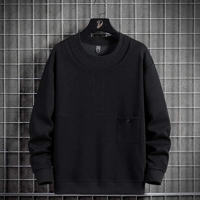 Spring Stripe Sweatshirt- Oversized Cotton Hoodies
