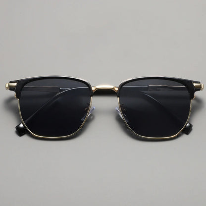 Vintage Square Metal Frame Sunglasses