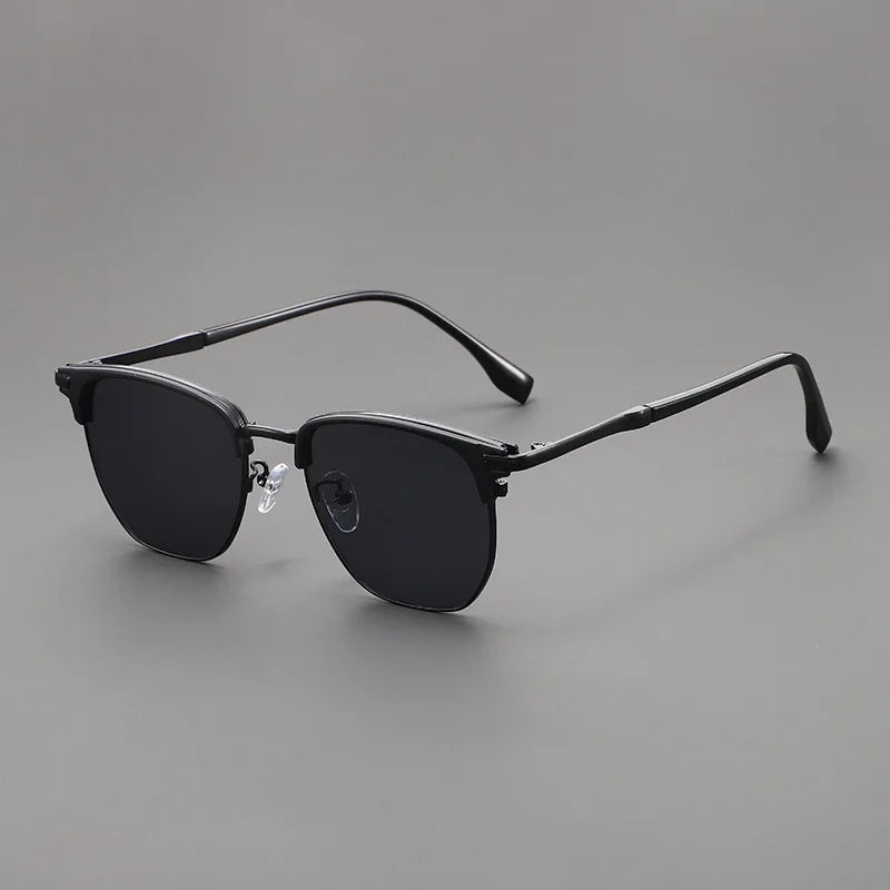 Vintage Square Metal Frame Sunglasses