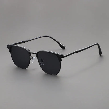 Vintage Square Metal Frame Sunglasses