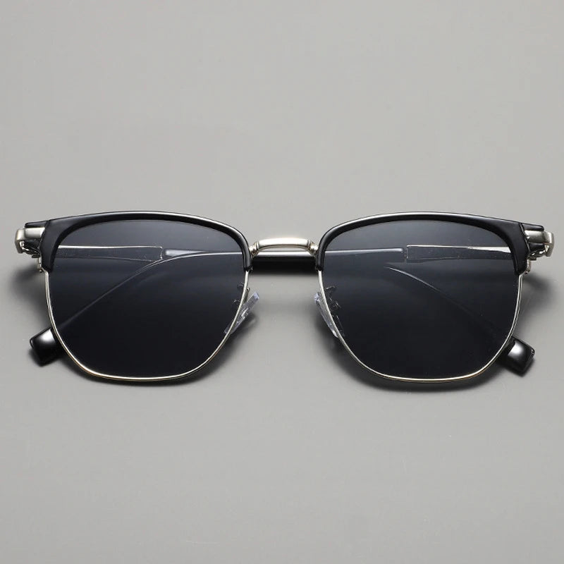 Vintage Square Metal Frame Sunglasses